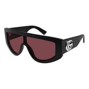 NEW GUCCI GG1950S 002 WOMEN BLACK RED SUNGLASSES